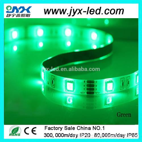 smd 5050 5m 300leds 60led/m silicon rubber led strip 12v 14.4w ip65 battery operated color changing led dual white led strip